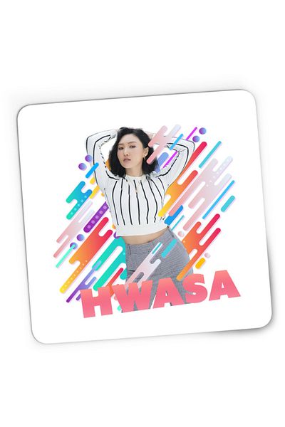 OEM Mousepad Gaming Mamamoo Singer Solo Hwasa y Pop Music Korean, 21x19 cm