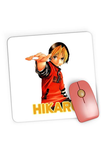OEM Mousepad Gaming Hikaru no Go Chess Mind Game Supranatural, 21x19 cm