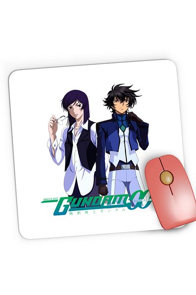 OEM Mousepad Gaming dam Setsuna Erde Duo Sky Manga, 21x19 cm