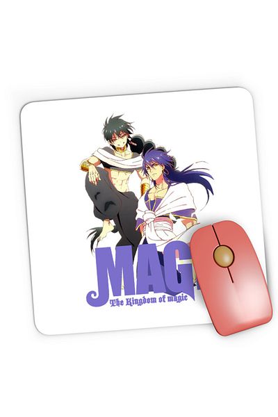 OEM Mousepad Gaming Magi The Labyrinth of Magic Gang Judar Sinbad Anime Style, 21x19 cm