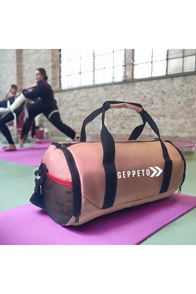 mygeppetobag Unisex, Hanging, Travel, Daily, Fitness Cylinder Sports Bag, Shoe Net Gift