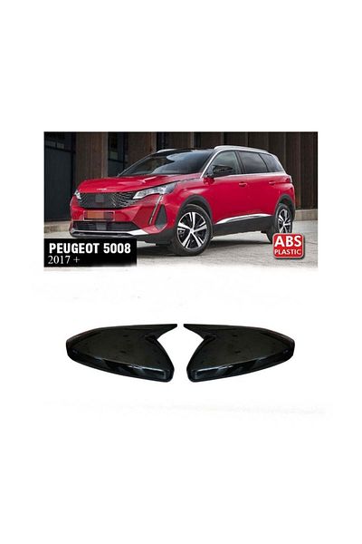 AutoZet Set 2 Capace Oglinda Tip Batman Peugeot 5008 2017->