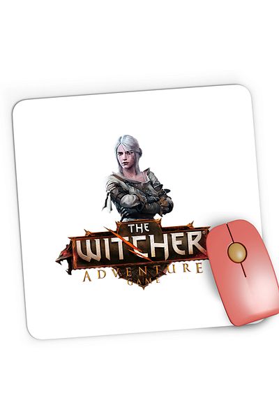 OEM Mousepad Gaming The Witcher Princess Ciri Medieval Hunter, 21x19 cm