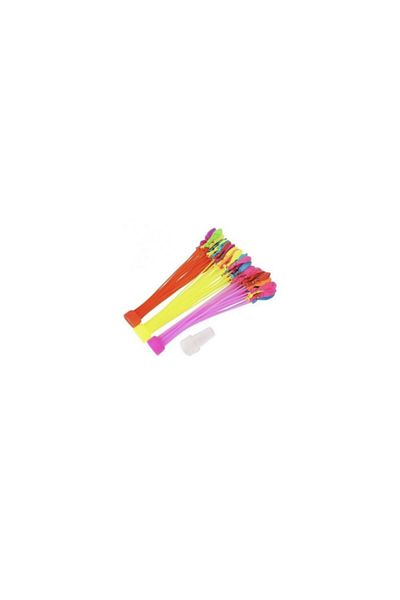 OEM Set 111 Water Balloons, Rapid Filling, Self-Sealing, Multicolor