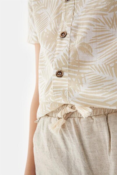 Nebbati Boy Beige Shorts