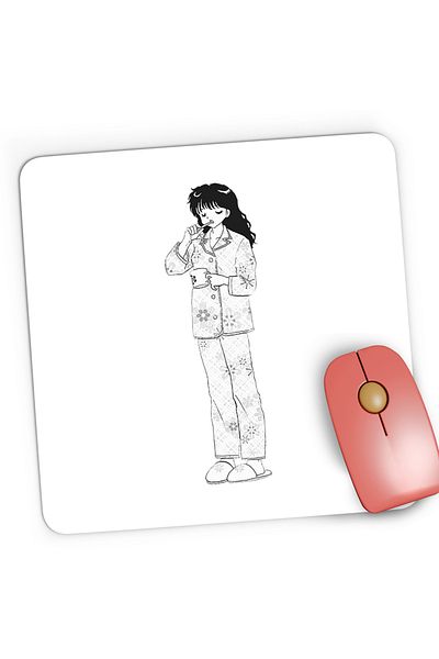 OEM Mousepad Gaming Rin-ne Sakura Good Morning, 21x19 cm