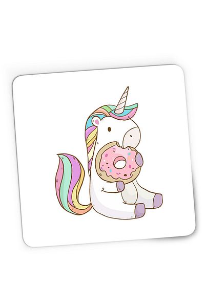 OEM Mousepad Gaming Unicorn Squad Donnut Eat Sweet, 21x19 cm