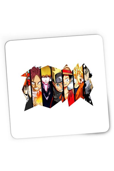 OEM Mousepad Gaming Fairy Tail Naruto Bleach One Piece, 21x19 cm