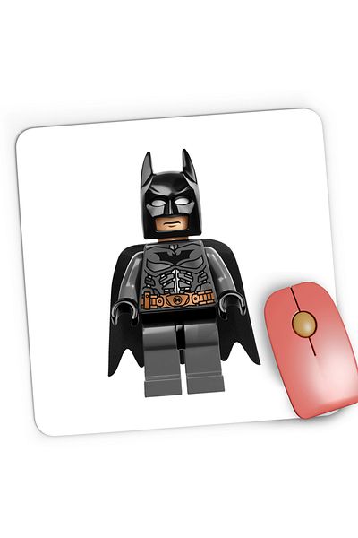 OEM Mousepad Gaming Batman Minifig Super Heroes Movie, 21x19 cm