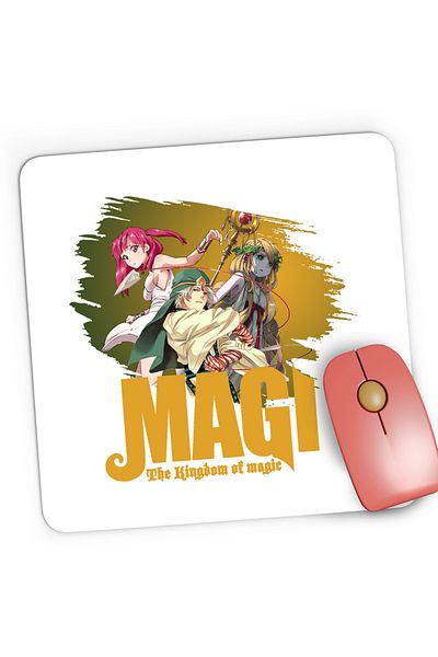 OEM Mousepad Gaming Magi The Labyrinth of Magic Morgiana Sheherezada Jafar, 21x19 cm
