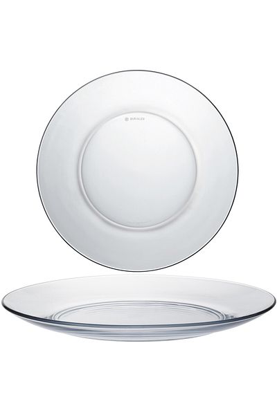 shumee Farfurie desert Duralex LYS, transparentă, diametru 190 mm - set de 6