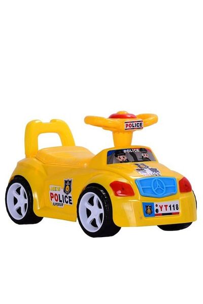 Bebeking Olita Masinuta pentru copii cu volan yellow
