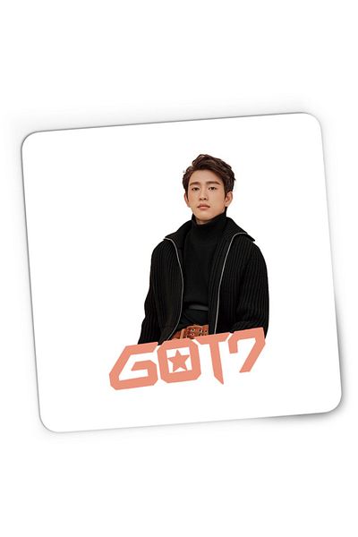 OEM Mousepad Gaming Got7 Jinyoung y Idol Korean American Winter Concept, 21x19 cm