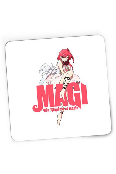 OEM Mousepad Gaming Magi The Labyrinth of Magic Morgiana Fight Jump, 21x19 cm
