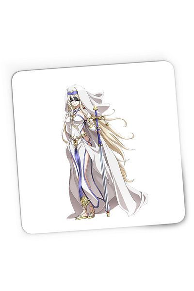 OEM Mousepad Gaming Goblin Slayer Onna Shinkan Church Nun Bishoujo Beautiful Mage, 21x19 cm