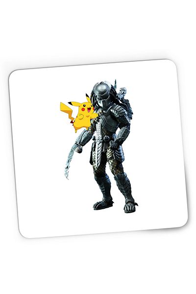 OEM Mousepad Gaming Predator Vs Alien Pikachu Pokemon Mania, 21x19 cm