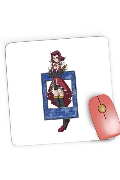 OEM Mousepad Gaming Yu Gi Oh Akiza Izinski Anime Card Game, 21x19 cm