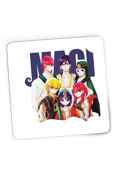 OEM Mousepad Gaming Magi The Labyrinth of Magic Dream Team Photo Magic Dungeon Power, 21x19 cm