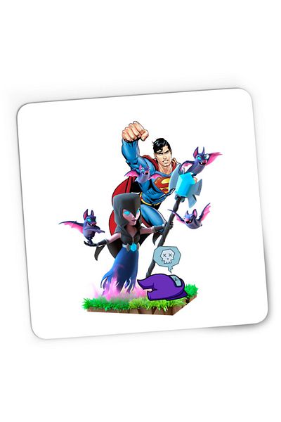 OEM Mousepad Gaming Clash of Clans Superman Among Us Crash Bats Fly Magic, 21x19 cm