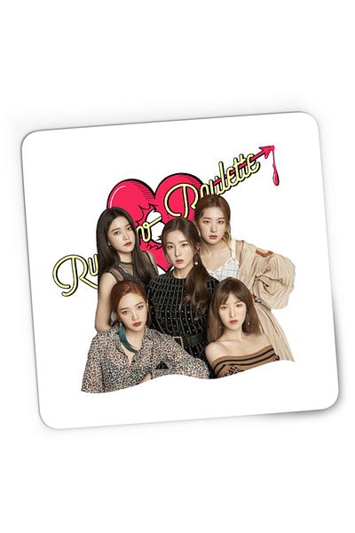 OEM Mousepad Gaming Red Velvet Russian Roulette Heart Album New Hit, 21x19 cm
