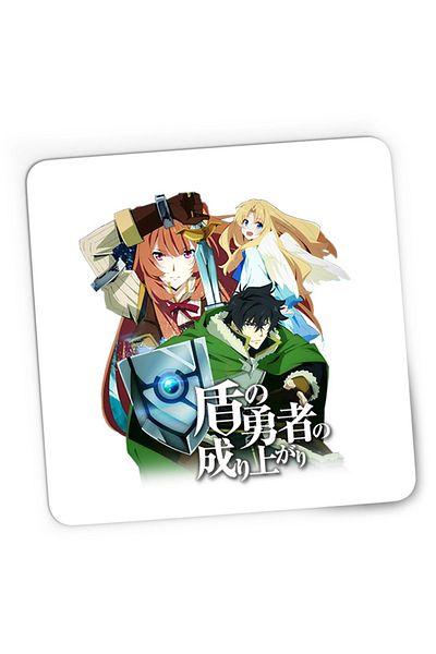 OEM Mousepad Gaming Rising of the Shield Hero Naofumi Raphtalia Filo Drama Fantasy, 21x19 cm