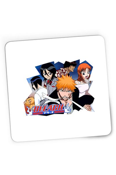 OEM Mousepad Gaming Bleach Ichigo Kurosaki Anime Manga Crew, 21x19 cm