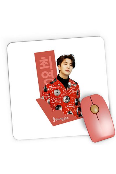OEM Mousepad Gaming Got7 Youngjae Straight Up To The Moon Song Vocalist Leader, 21x19 cm