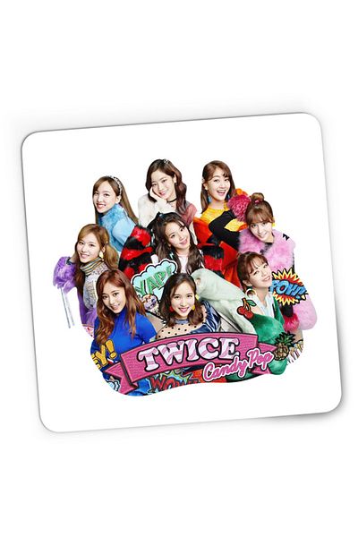 OEM Mousepad Gaming Twice K-Pop Idol Group Popular Music Korea, 21x19 cm