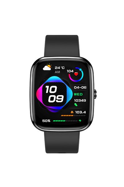 OEM TWINKLER® Smartwatch TK12, Unisex, 1.75" HD, Bluetooth Calls, Health Monitor, 100+ Sports Modes