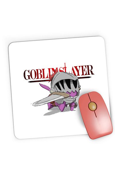 OEM Mousepad Gaming Goblin Slayer Chibi Small Angry Otaku Baby Manga , 21x19 cm