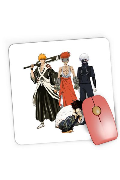OEM Mousepad Gaming Hoshin Engi Nataku Ichigo Bleach Kaneki Tokyo Ghoul Death Note, 21x19 cm