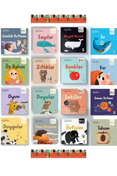 Sincap Kitap 0-3- YAŞ- Bebek Üniversitesi- Hikayeli İlk Kavramlarım 1-2-3-4 S...