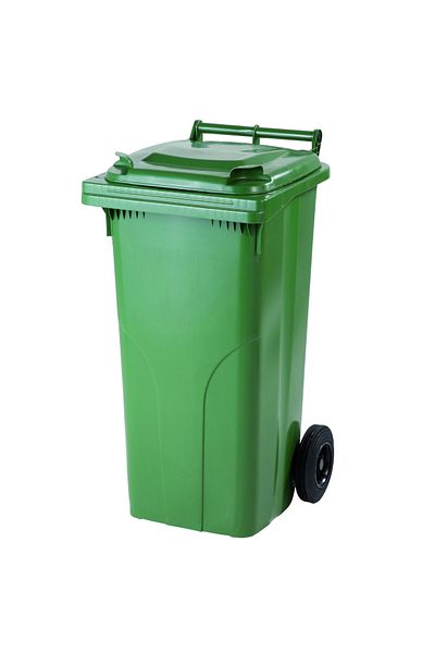 Europlast Pojemnik kubeł na odpady i śmieci ATESTY Austria - zielony 120L