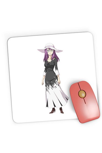 OEM Mousepad Gaming Muhyo Roji Kurotori Rio Paranormal Ghost Exorcist Glasses, 21x19 cm