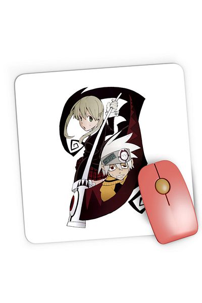 OEM Mousepad Gaming Soul Eater Soul Maka Scythe Anime Manga, 21x19 cm