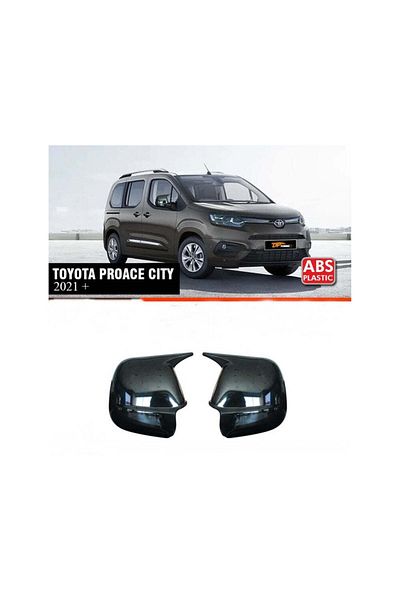 AutoZet Set of 2 Batman Mirror Covers Toyota Proace City 2021->