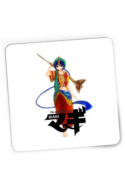 OEM Mousepad Gaming Magi The Labyrinth of Magic Alladin Fancy Outfit, 21x19 cm