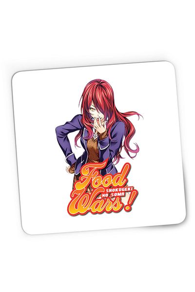OEM Mousepad Gaming Food Wars Kobayashi Rindou School Uniform, 21x19 cm
