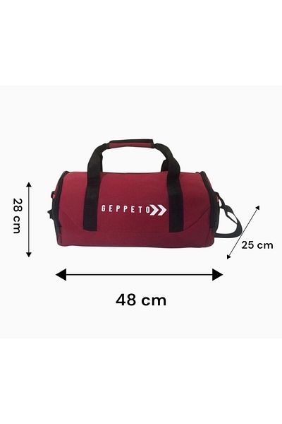 mygeppetobag Unisex, Hanging, Travel, Daily, Fitness Cylinder Sports Bag, Shoe Net Gift