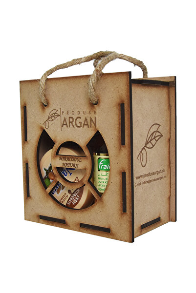 AZBANE -CASABLANCA - MAROC Set Cadou Rustic Ulei de argan 60 ml, Crema argan ...