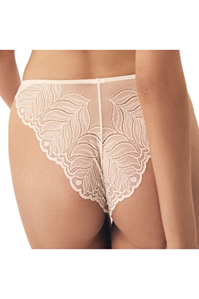 ESOTIQ Women's Panties Smooth with Lace & Net Details Brazilian Briefs Romantic | Korin