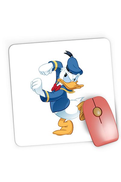 OEM Mousepad Gaming Donald Duck Angry Disney Pixar Toy Children, 21x19 cm