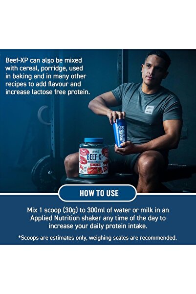 applied nutrition Beef-xp Clear Hydrolysed Beef Protein Isolate, Tropical Vibes, 1.8 Kg, 60 Servings