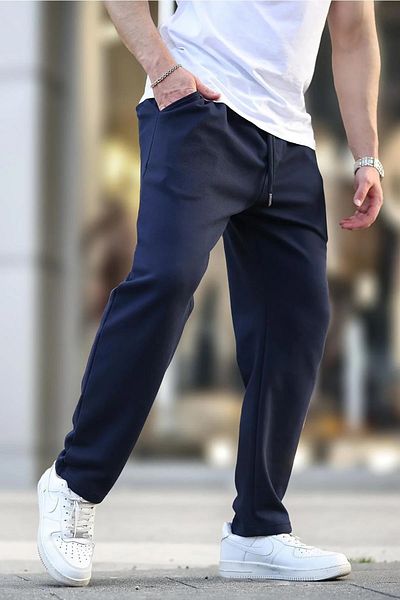 SERAZAT Men's Elastic Waist Lace-Up Jogger Tracksuit Relaxed Fit