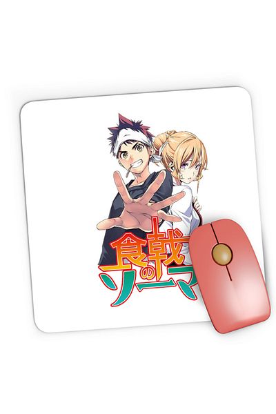 OEM Mousepad Gaming Food Wars Souma Erina Cookers Anime Otaku, 21x19 cm