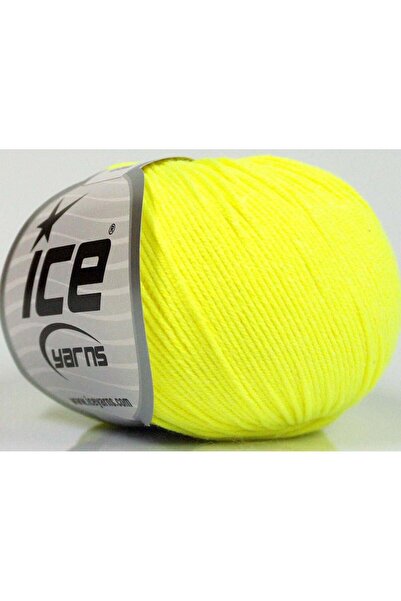 Ice yarns 4x50 جرام. خيوط أميجورومي قطنية أكريليك، قطن أصفر نيون، خيوط صيفية،...