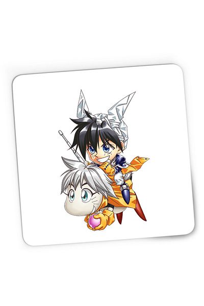 OEM Mousepad Gaming Hoshin Engi Taikoubou Sibuxiang Chibi Fly Rod Otaku Naruto, 21x19 cm