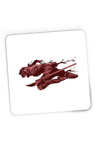 OEM Mousepad Gaming Goblin Slayer Axe Weapons Silver Order Adventurer Guild, 21x19 cm