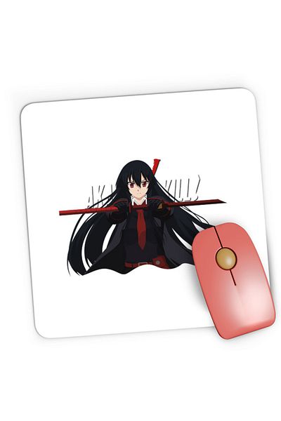 OEM Mousepad Gaming Akame ga Kill Katana Traditional School Uniform, 21x19 cm
