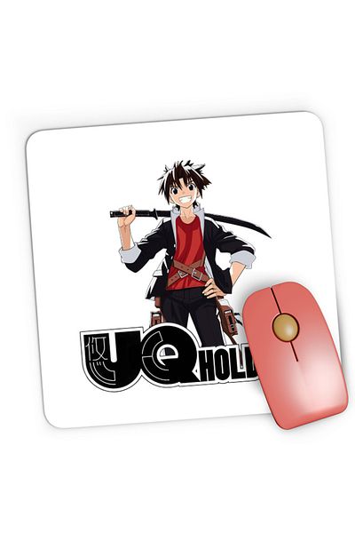 OEM Mousepad Gaming UQ Holder Touta Anime Comedy Manga Trap, 21x19 cm